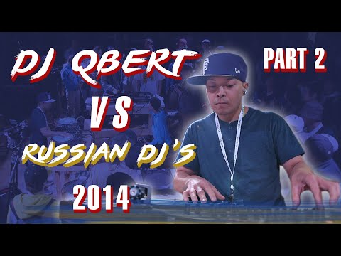 DJ QBERT vs RUSSIAN DJ'S | Part 2 | V1 Battle 2014