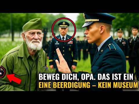 They stopped the old man at the general's funeral – then a 4-star general saluted him