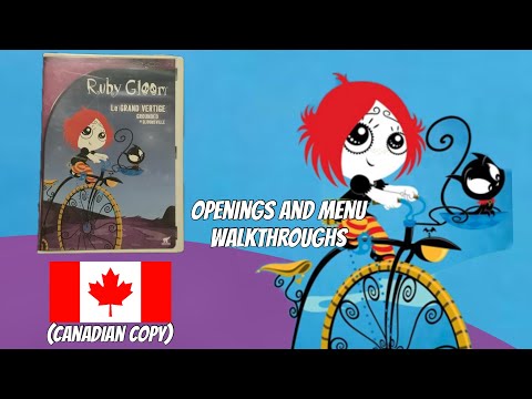 Ruby gloom Grounded in Gloomsville Canadian 2009 Opening and Menus