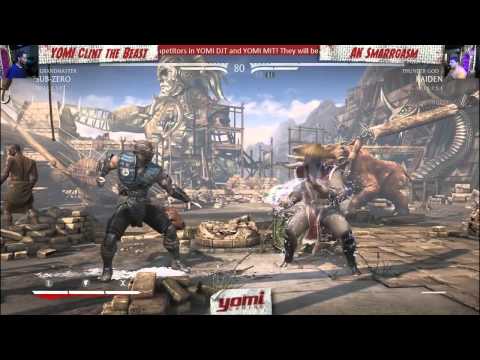 WB Round 1: YOMI ATL Clint the Beast (Ermac/Sub-Zero) vs. AK Smarrgasm (Raiden) - MKX; AKA Week 5