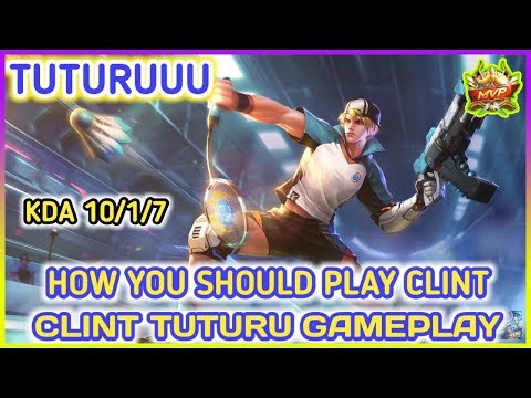 CLINT PERFECT GAMEPLAY by RRQ TUTURU | TUTORIAL CLINT TUTURU | CLINT TUTURU BUILD 2019