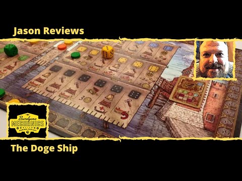 Jason's Board Game Diagnostics of The Doge Ship