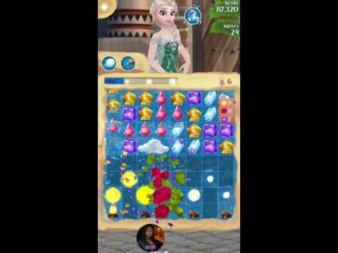 Frozen free fall endless maps olafs recipe live play walk thru level 189