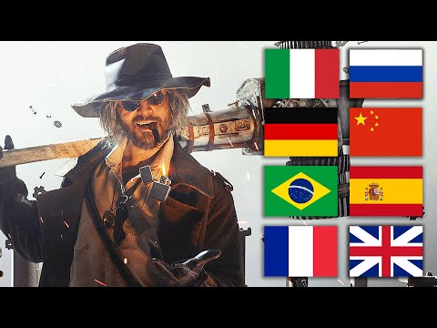 Resident Evil 8 Village - Karl Heisenberg in 8 Different Languages