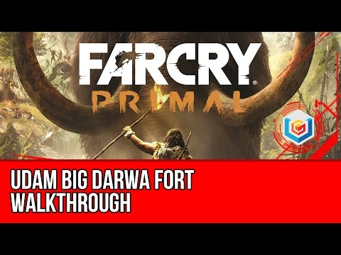 Far Cry Primal - Udam Big Darwa Fort Walkthrough - (Gameplay Let's Play) - Stealth/Undetected