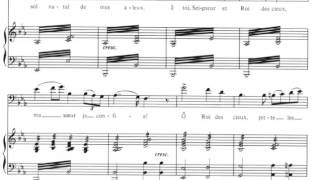 Avant de quitter ces lieux (C. Gounod - Faust) Score Animation