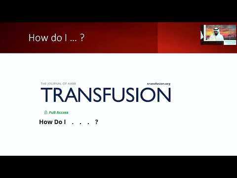 Issues in neonatal/pediatric transfusion – Dr. Mukhtar Buhlaiga (September 15-16, 2023)