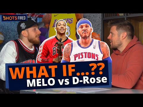 Derrick Rose ohne Verletzungen vs Carmelo #2 Pick der Pistons | SHOTS FIRED C-Bas vs KobeBjoern