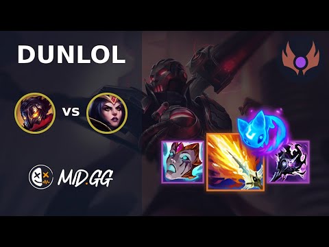 MID.GG: [ dunlol ] Viktor MID vs LeBlanc | EUW MASTER | LOL Season 2024