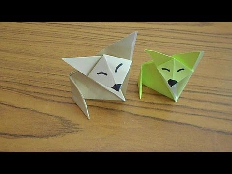 Simple Origami: Lesson 41 - Fox