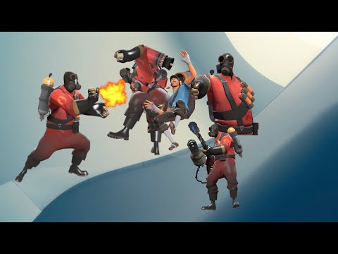 Airblast power - TF2 Pyro Montage