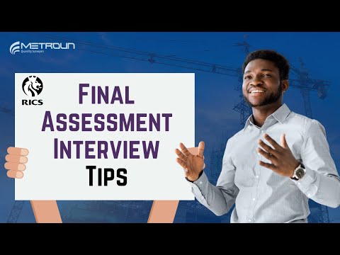 5 Tips for Your APC Final Assessment Interview (RICS)