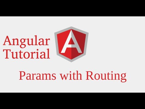 Angular 9 tutorial Params with Router | pass data in params