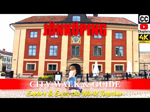 🇸🇪🚶JÖNKÖPING SWEDEN City Walk & Guide | Explore & Enjoy the Light by the Lake Vättern with us !