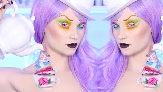 Female Mad Hatter Makeup Tutorial by Madeyewlook