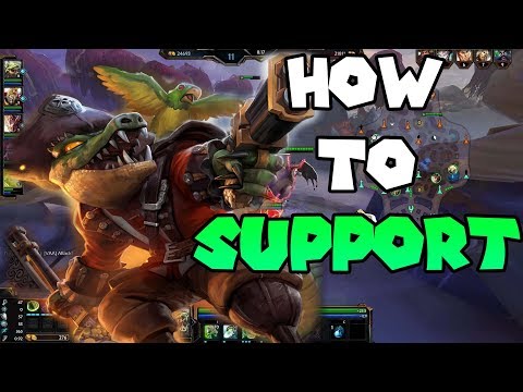 Sobek How to Support | Smite | Gameplay [German/Deutsch]