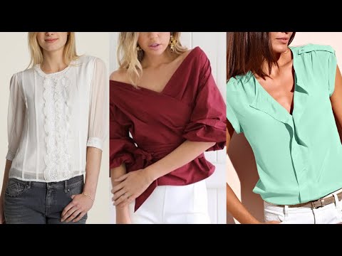 BLUSAS ELEGANTES FINAS Y FEMENINAS paras SEÑORAS / Fashion Love