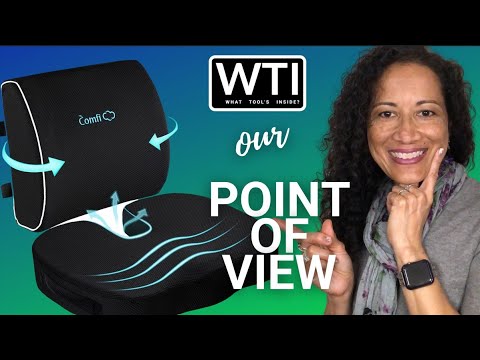 Coccyx Lumbar Support Seat Cushion - WTI product video review