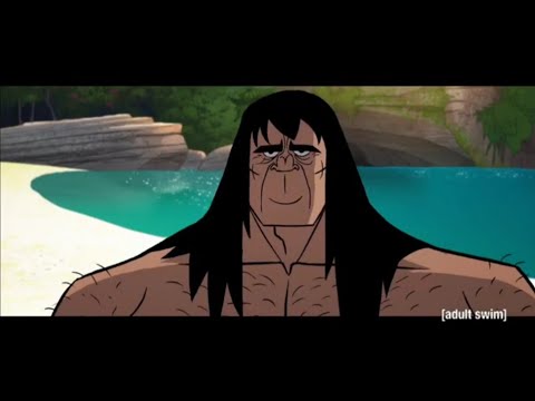 Genndy Tartakovsky Primal|Spear is admired for its beauty.