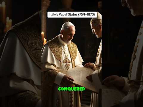 Italy's Papal States (754–1870). #history #italianhistory #europeanhistory #fyp #trendingreels