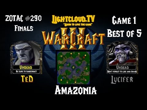 TeD (UD) VS Lucifer (UD) - WC3 G1 - ZOTAC #290 Finals