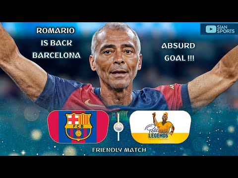 AT AGE 58, ROMÁRIO RETURNED TO BARCELONA AND SCORED AN ABSURD GOAL FROM A BRAZILIAN