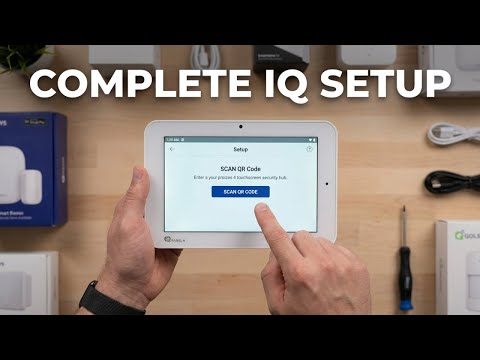 Complete IQ Panel 4 Installation: PowerG Sensors, Z-Wave & Alarm.com Integration