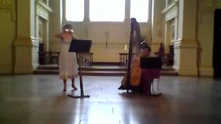 Ravi Shankar - L'Aube Enchantee - Syrinx Flute and Harp Duo - Holly Cook and Tamara Young.mp4