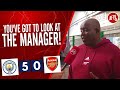 Man City 5-0 Arsenal | You've Got To Look At The Manager! (Robbie)