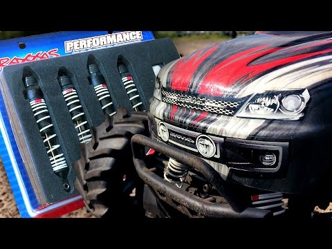 RC Car Vlog : Traxxas Stampede 4x4 First Upgrade - #5862 Big Bore Shocks