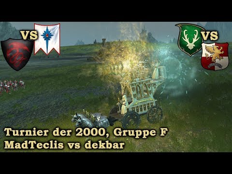 MadTeclis vs dekbar - Gruppe F Total War: Warhammer 2 Deutsch