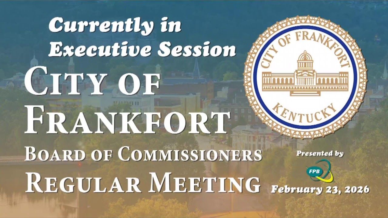 City of Frankfort Board of Commissioners Regular Meeting 2-23-26
