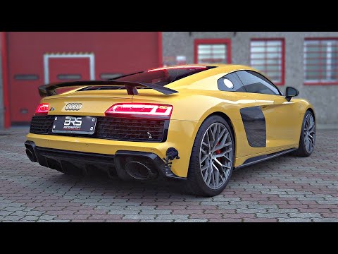 2020 Audi R8 Performance with Capristo OPF Delete Exhaust V10 SOUNDS | OnBoard, Accelerations & More
