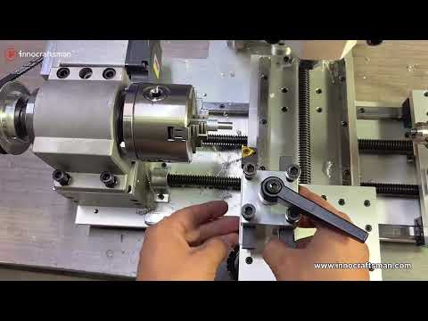 Cutting Threads in Minutes with Innocraftsman CNC Mini Lathe-Milling Machine