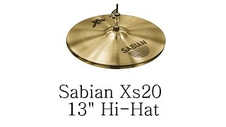 Video thumbnail for Sabian Xs20 - 13" Hi-Hat - Sound Test - HQ/HD by Simon Ciccotti