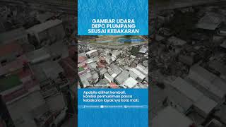 Seperti Kota Mati, Ini Gambar Udara Kondisi Terkini Depo Pertamina Plumpang Pasca Kebakaran