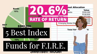 5 Best Index Funds for Investing | Financial Independence Retire Early | Investing 101
