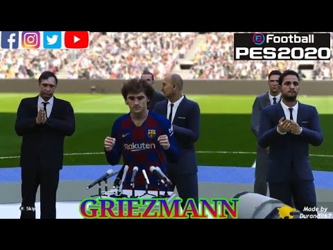 ÈFOOTBAL PES2020 WELCOME GRIEZMANN TO THE CLUB