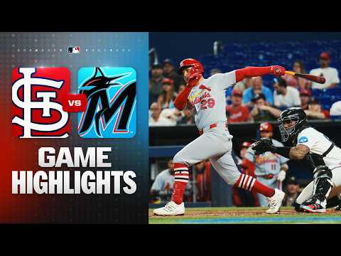 마이애미 VS 세인트루이스 MLB 하이라이트
