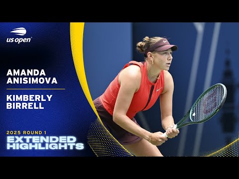 Amanda Anisimova vs. Kimberly Birrell Extended Highlights | 2025 US Open Round 1