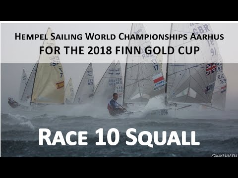 Race 10 Squall during the 2018 Finn Gold Cup