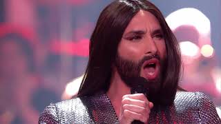 Conchita mit &quot;You are Unstoppable&quot; bei der GOLDENEN KAMERA 2018