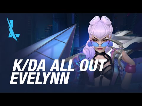 K/DA All Out Evelynn | Skin Spotlight - League of Legends: Wild Rift