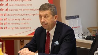 O rekordowym budżecie Mazowsza w subregionie ostrołęckim podczas spotkania z mediami (zdjęcia, wideo)
