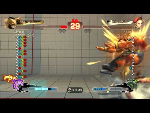 SSF4 AE 2012: Zangitan (Zangief) vs NiKe5123 (Cammy) - Xbox Live Ranked Match