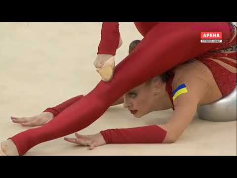 Ukraine 3 balls + 2 ropes EF - ECh Guadalajara 2018