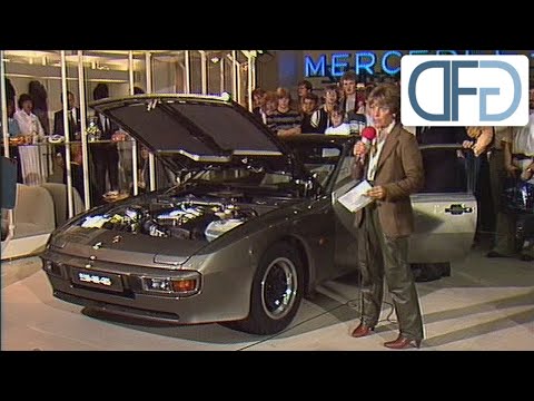 Porsche stellt neuen Porsche 944 vor (IAA 1981)