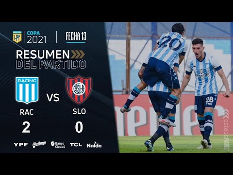 Copa De La Liga | Fecha 13 | resumen de Racing - San Lorenzo