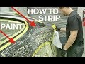 How to Strip Paint: WARNING this is hard to watch!