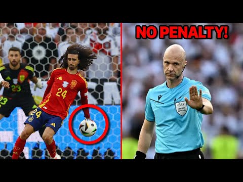 This is why NO PENALTY | Spain vs Germany Euro 2024